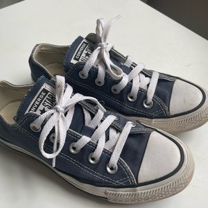 Navy Converse